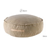 MeowBaby Sitzpouf für Kinder, Rund, Premium Cord - Slim Cord Edition