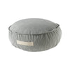 MeowBaby Sitzpouf für Kinder, Rund, Premium Cord - Slim Cord Edition