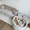 MeowBaby Spielsofa Ästhetik Cord Cookie Dream - Classic Cord Edition