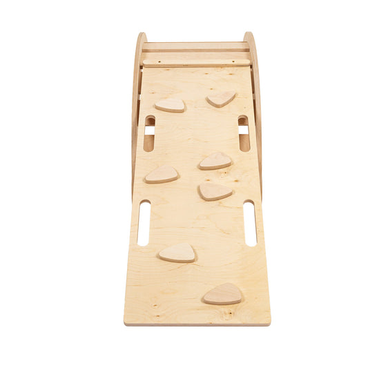 MeowBaby Kletterset - Dream Rocker Balancewippe/Schaukel mit 2 Rutschen