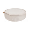 MeowBaby Sitzpouf für Kinder, rund, Ästhetik Cord - Classic Cord Edition