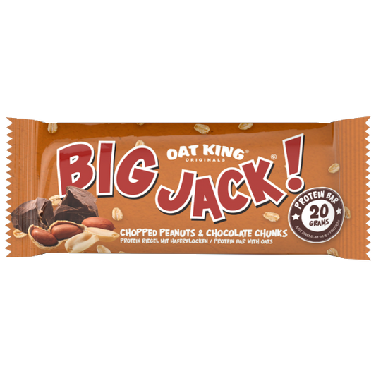 OAT KING Big Jack Proteinriegel Box (12x80g)