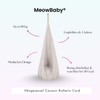 MeowBaby Hängesessel Cocoon Ästhetik Cord - Classic Cord Edition