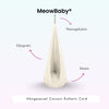 MeowBaby Hängesessel Cocoon Ästhetik Cord - Classic Cord Edition