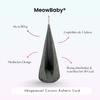 MeowBaby Hängesessel Cocoon Ästhetik Cord - Classic Cord Edition