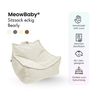 MeowBaby Kindersessel Bearly eckig - Soft Teddy Edition