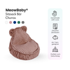 MeowBaby Kindersessel Bären-Sitzsack Churros - Plüsch-Cord Edition