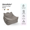 MeowBaby Kindersessel Bearly eckig - Soft Teddy Edition