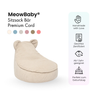 MeowBaby Kindersessel Bären-Sitzsack Cord Premium - Slim Cord Edition