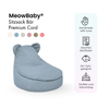 MeowBaby Kindersessel Bären-Sitzsack Cord Premium - Slim Cord Edition