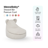 MeowBaby Kindersessel Bären-Sitzsack Cord Premium - Slim Cord Edition