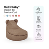 MeowBaby Kindersessel Bären-Sitzsack Cord Premium - Slim Cord Edition