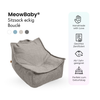 MeowBaby Kindersessel eckig - Premium Bouclé