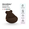 MeowBaby Kindersessel Ästhetik Cord Bär - Classic Cord Edition