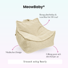 MeowBaby Kindersessel Bearly eckig - Soft Teddy Edition