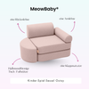 Meowbaby Kindersessel 3‑in‑1 Outzy - Faltbare Kindercouch & Spielmatratze - Outdoor Living Edition