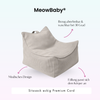 MeowBaby Kindersessel eckig - Slim Cord Edition
