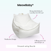 MeowBaby Kindersessel eckig - Premium Bouclé