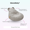 MeowBaby Kindersessel Dune Bären-Sitzsack