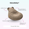 MeowBaby Kindersessel Dune Bären-Sitzsack