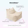 MeowBaby Kindersessel eckig - Slim Cord Edition
