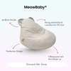 MeowBaby Kindersessel Dune Bären-Sitzsack
