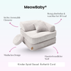 Meowbaby Kindersessel 3‑in‑1 Ästhetik Cord - Faltbare Kindercouch & Spielmatratze - Classic Cord Edition
