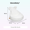 MeowBaby Kindersessel Bären-Sitzsack - Premium Bouclé