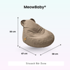 MeowBaby Kindersessel Dune Bären-Sitzsack