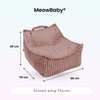 MeowBaby Kinder-Sitzsack Churros eckig