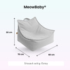 MeowBaby Outdoor Kinder-Sitzsack Outzy eckig - Outdoor Living Edition