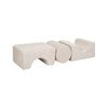 MeowBaby Shape Set Ästhetik Cord 3-Elemente - Classic Cord Edition