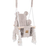 MeowBaby Babyschaukel Ästhetik Cord im Bärendesign - Classic Cord Edition