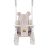 MeowBaby Babyschaukel Ästhetik Cord im Bärendesign - Classic Cord Edition