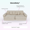 MeowBaby Spielsofa Tangle - Cozy Chenille Edition