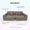 MeowBaby Spielsofa Premium Bouclé