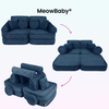 MeowBaby Spielsofa Mini Plus Churros - Plüschcord Edition