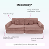 MeowBaby Spielsofa Churros - Plüschcord Edition