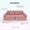 MeowBaby Spielsofa Tangle - Cozy Chenille Edition