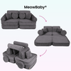 MeowBaby Spielsofa Mini Plus Churros - Plüschcord Edition