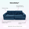 MeowBaby Spielsofa Churros - Plüschcord Edition