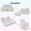 MeowBaby Spielsofa Mini Basic Churros - Plüschcord Edition