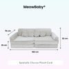 MeowBaby Spielsofa Churros - Plüschcord Edition
