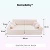 MeowBaby Spielsofa Premium Bouclé