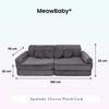 MeowBaby Spielsofa Churros - Plüschcord Edition
