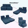 MeowBaby Spielsofa Mini Basic Churros - Plüschcord Edition