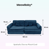 MeowBaby Spielsofa Churros - Plüschcord Edition