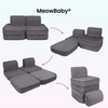 MeowBaby Spielsofa Mini Basic Churros - Plüschcord Edition