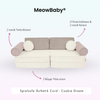 MeowBaby Spielsofa Ästhetik Cord Cookie Dream - Classic Cord Edition