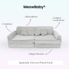 MeowBaby Spielsofa Churros - Plüschcord Edition